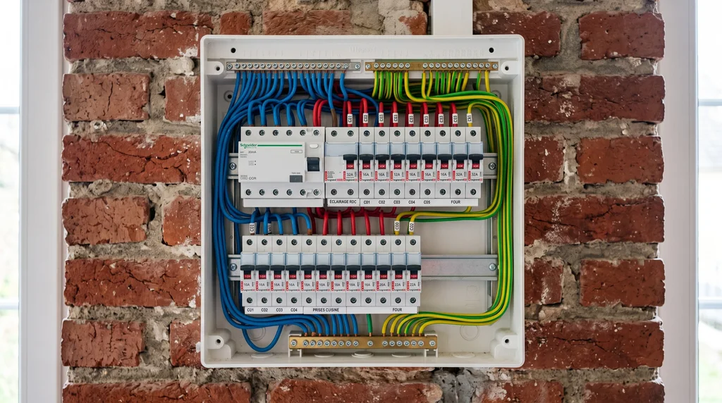 Tableau électrique — contrôle de l'installation intérieure — Électricité à Aubagne